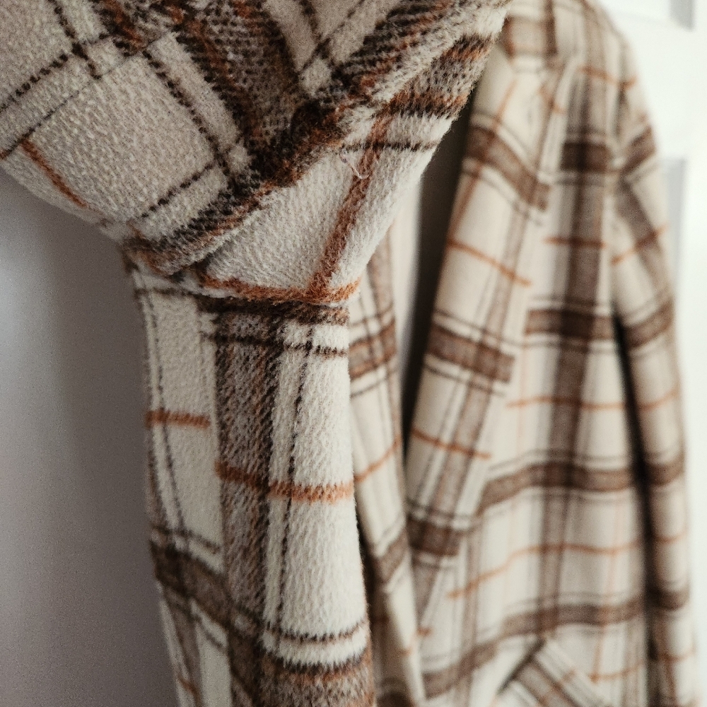 Bohme Plaid Peacoat - Picture 5 of 11